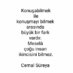 Konuşmayı Bilmek